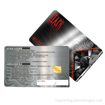 ID Card, PVC Card with Chip, Full Color Printing, Plastic Card Printed by Card Printer